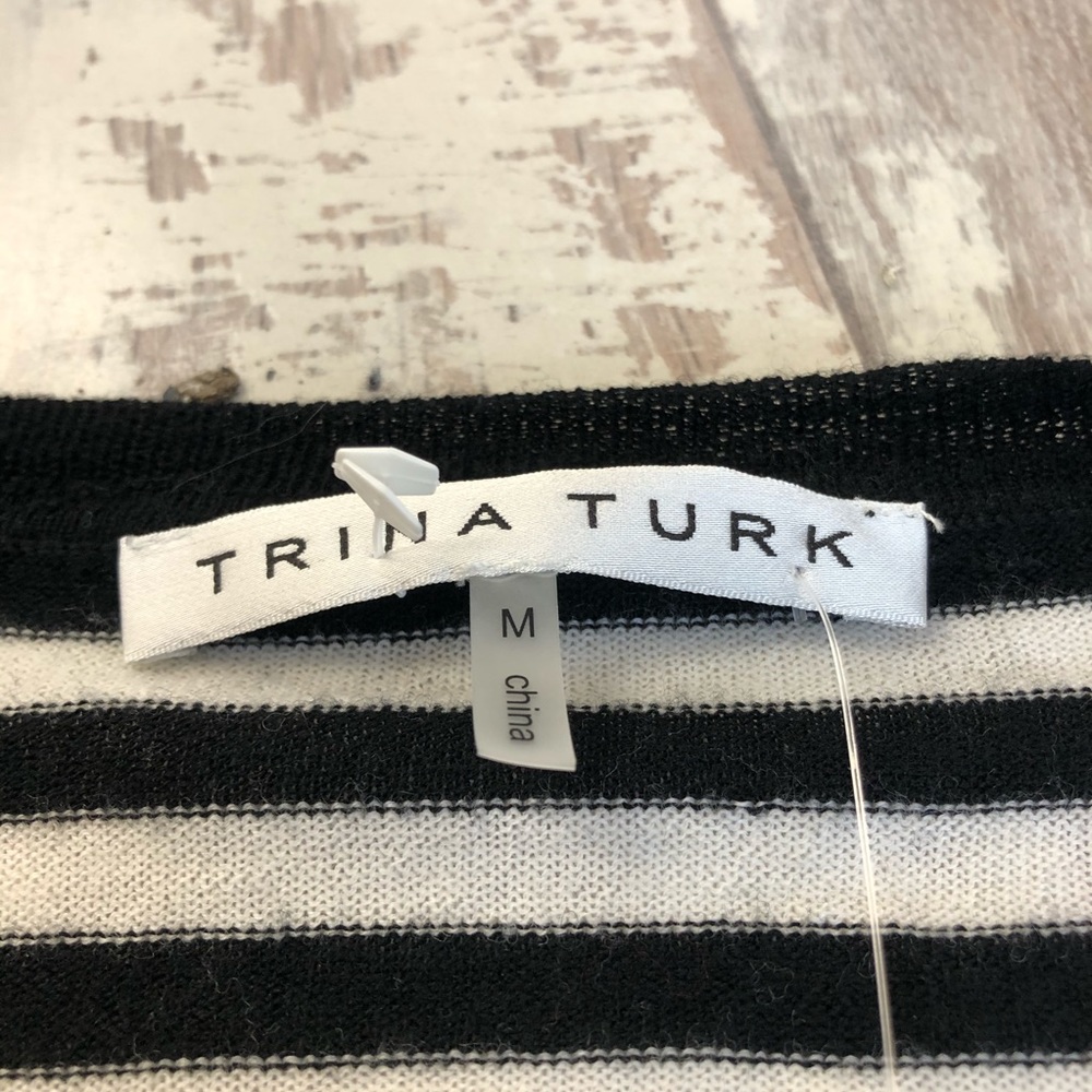 Trina Turk Striped Shirt - Picture 5 of 6